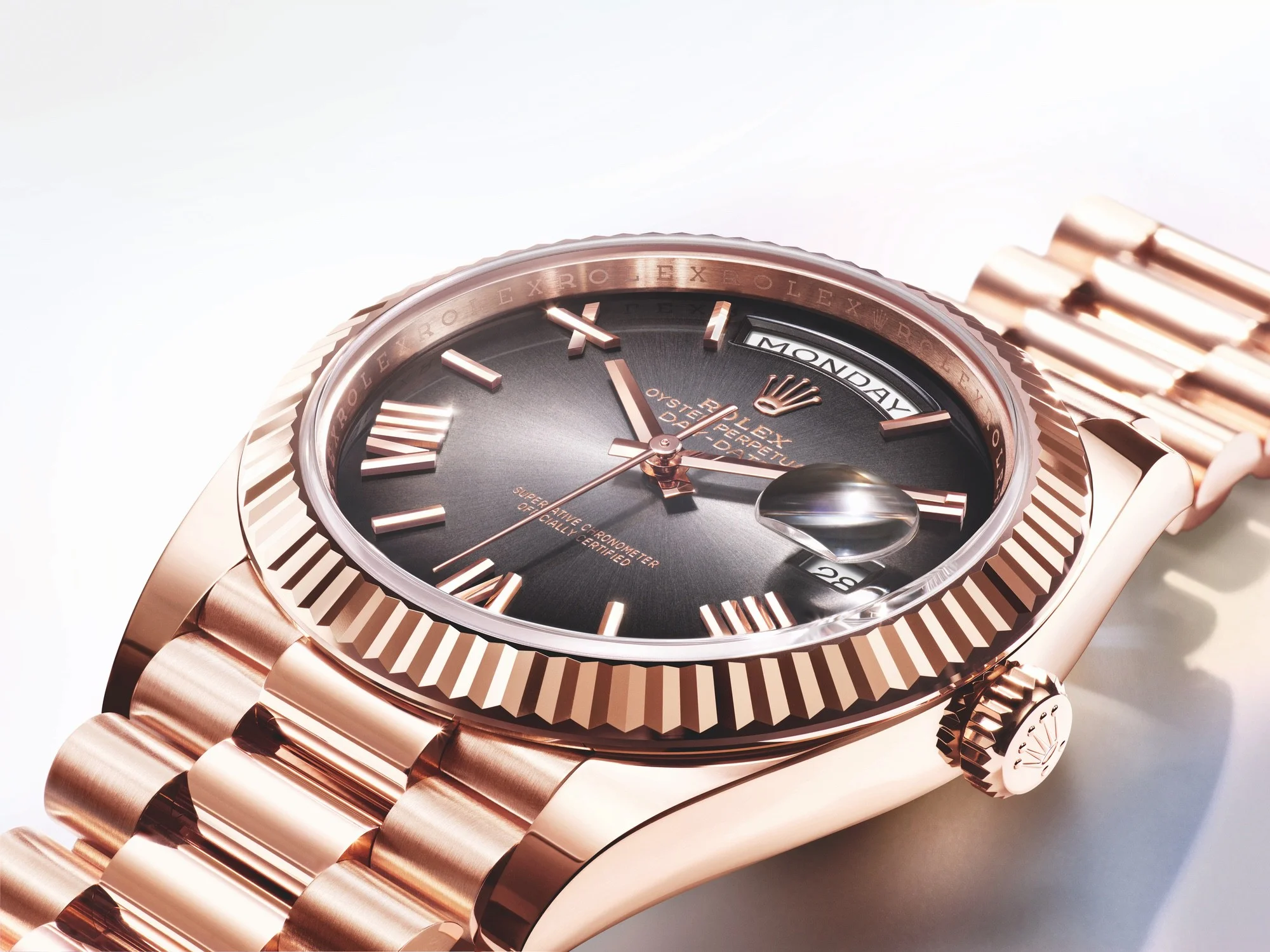 Rolex Day-Date 40 mm Everose Gold