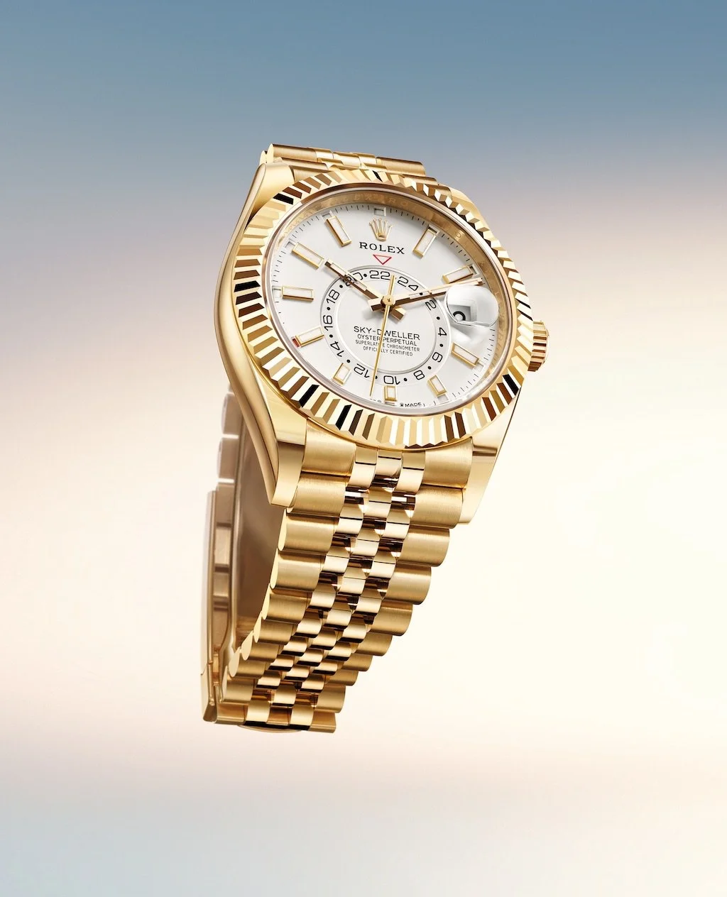 Rolex Sky-Dweller 42mm Yellow Gold