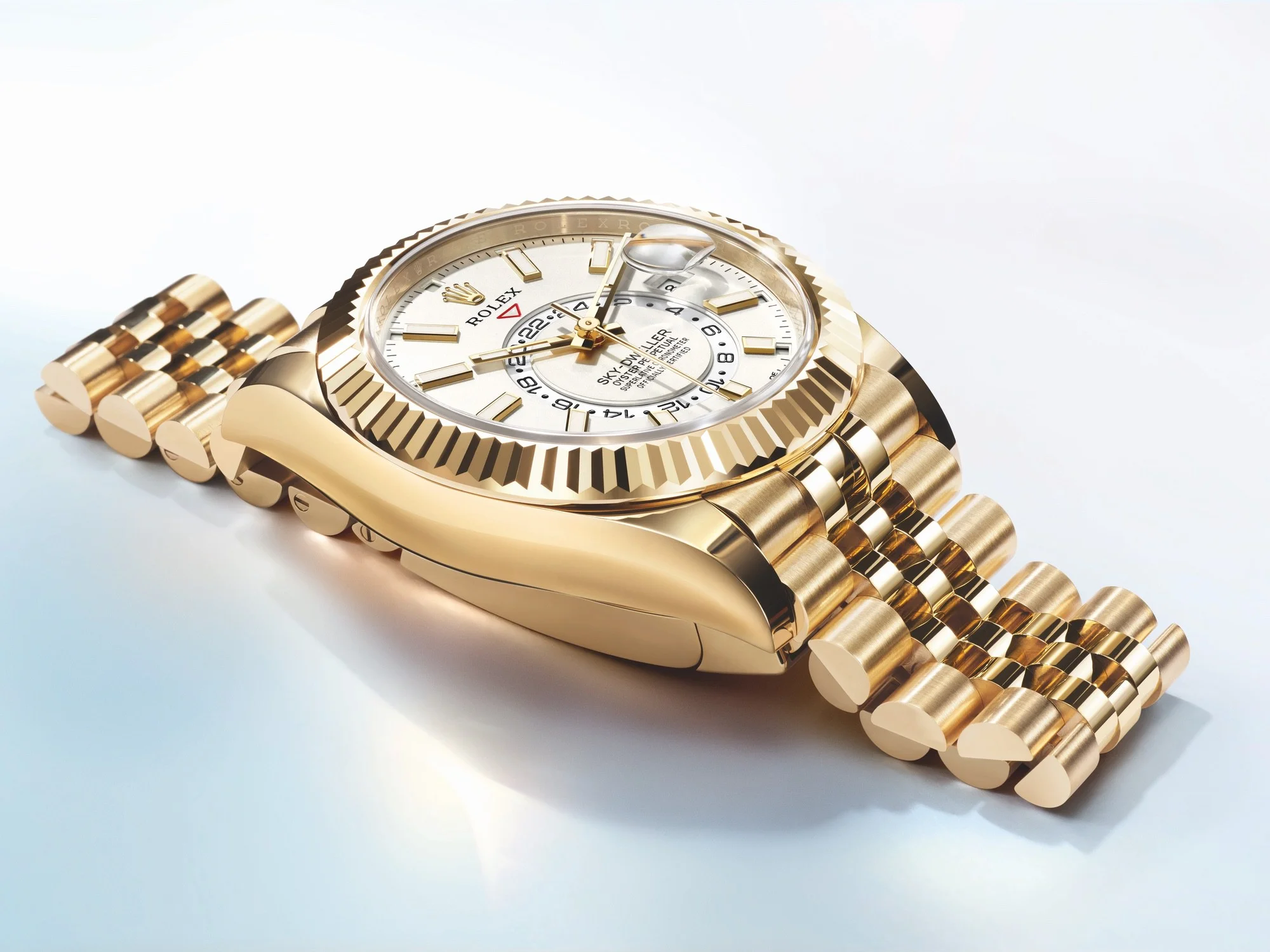 Rolex Sky-Dweller 42mm Yellow Gold