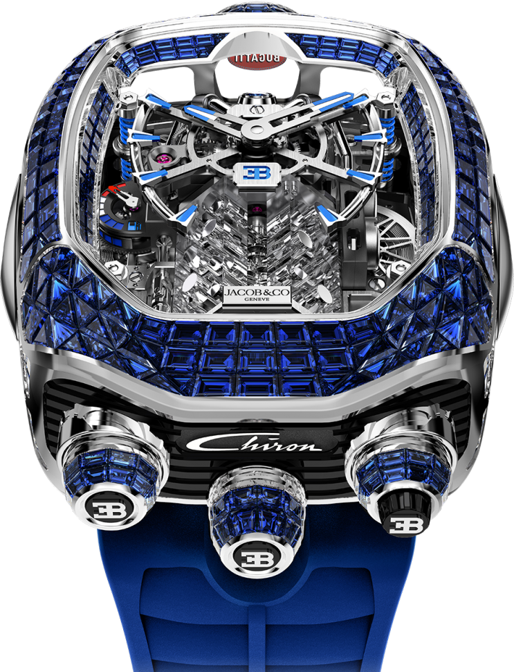 Jacob & Co. Bugatti Chiron Tourbillon Baguette