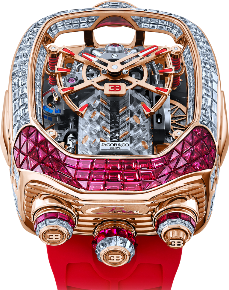 Jacob & Co. Bugatti Chiron Tourbillon Baguette