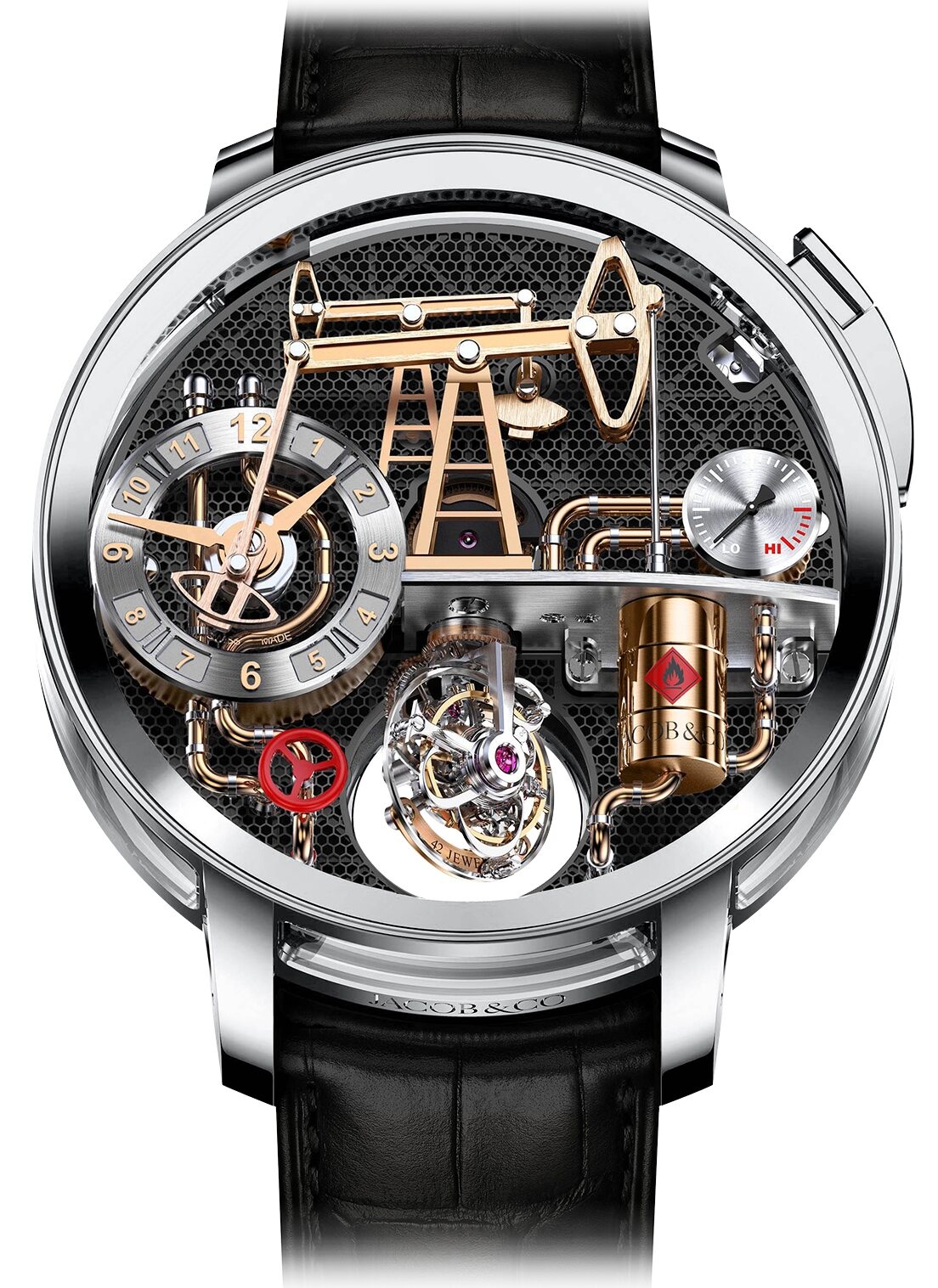 Jacob & Co. Oil Pump Tourbillon OI100.30.AA.AA.A