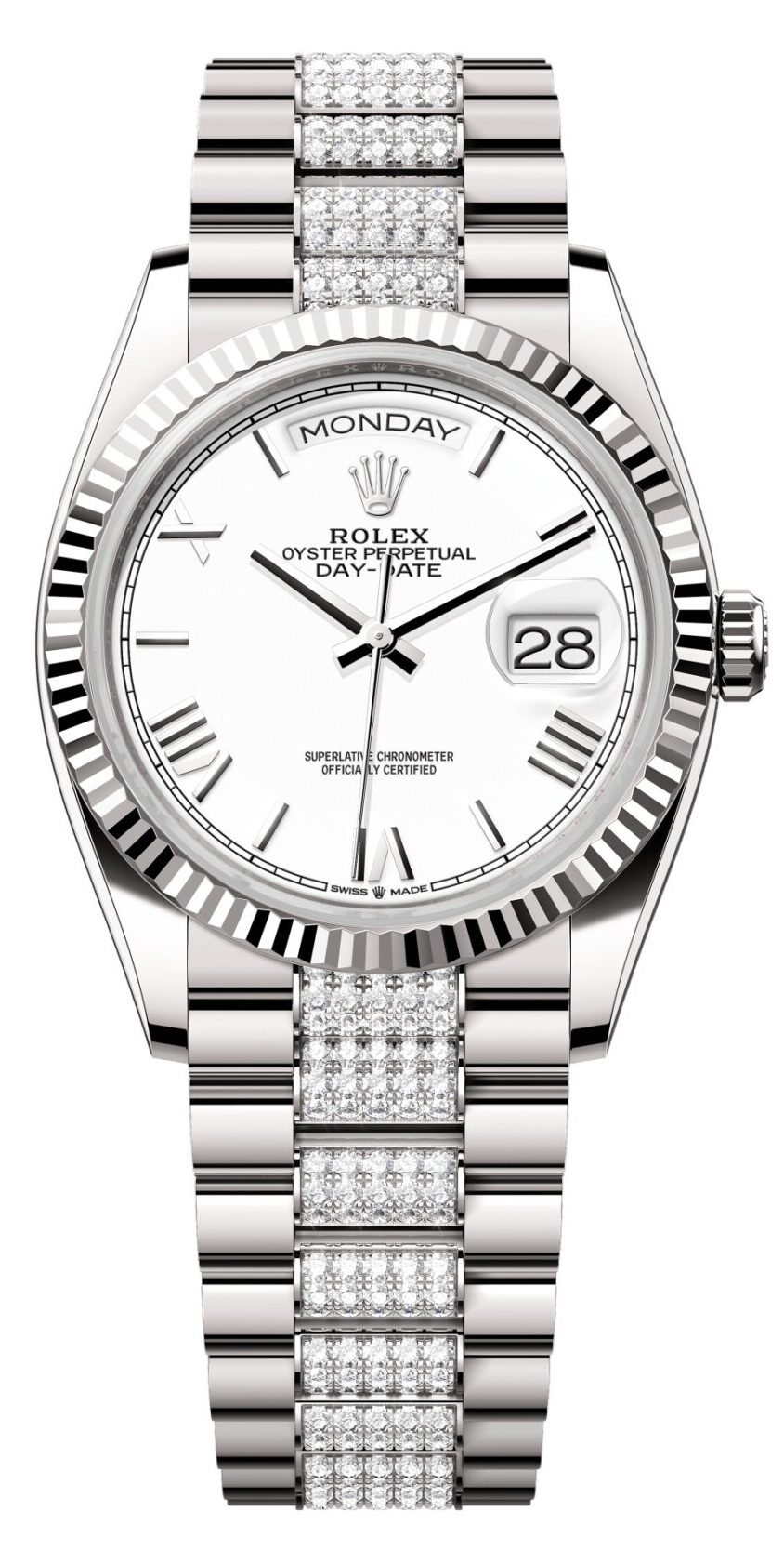 Rolex Day-Date Day-Date 36mm White Gold 128239-0060