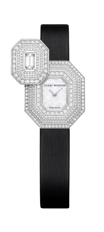 Harry Winston Emerald Signature High Jewelry Timepieces