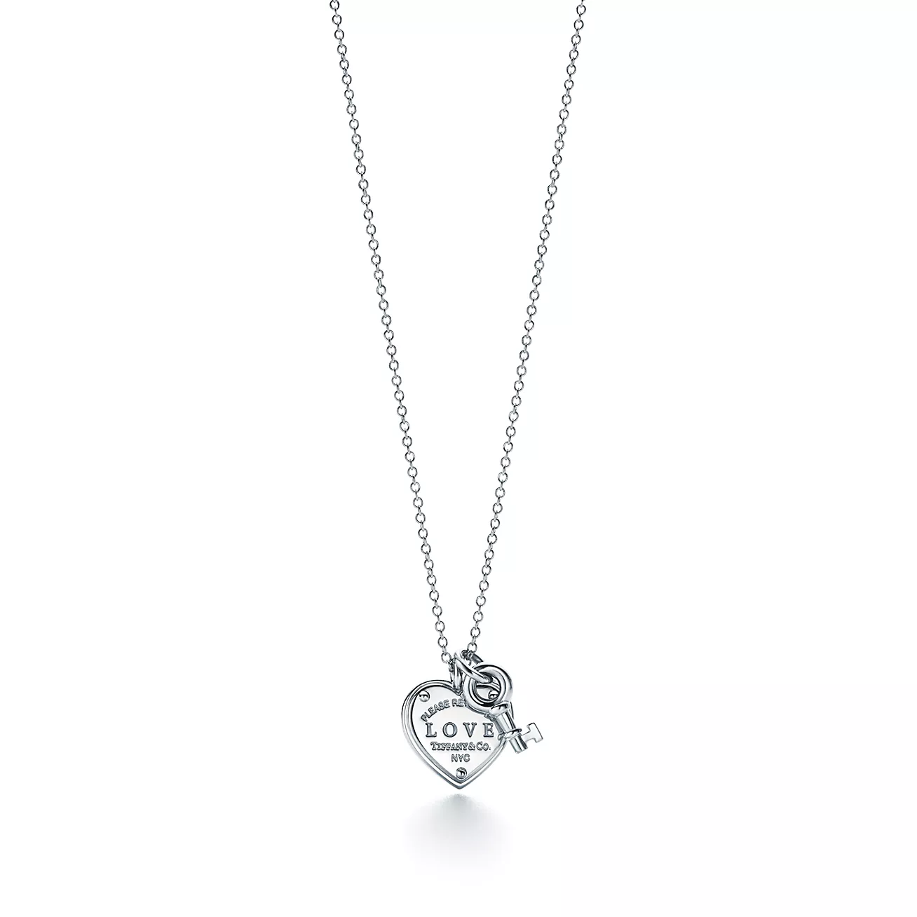 Подвеска Tiffany & Co Love Heart Tag Key