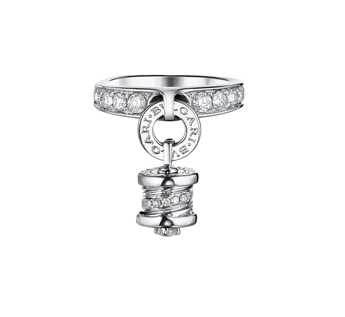 Кольцо с бриллиантами Bvlgari B.Zero1