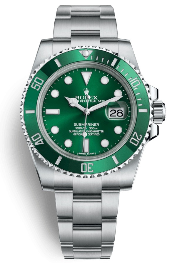 Rolex Submariner Date 40mm Steel Ceramic “Hulk”