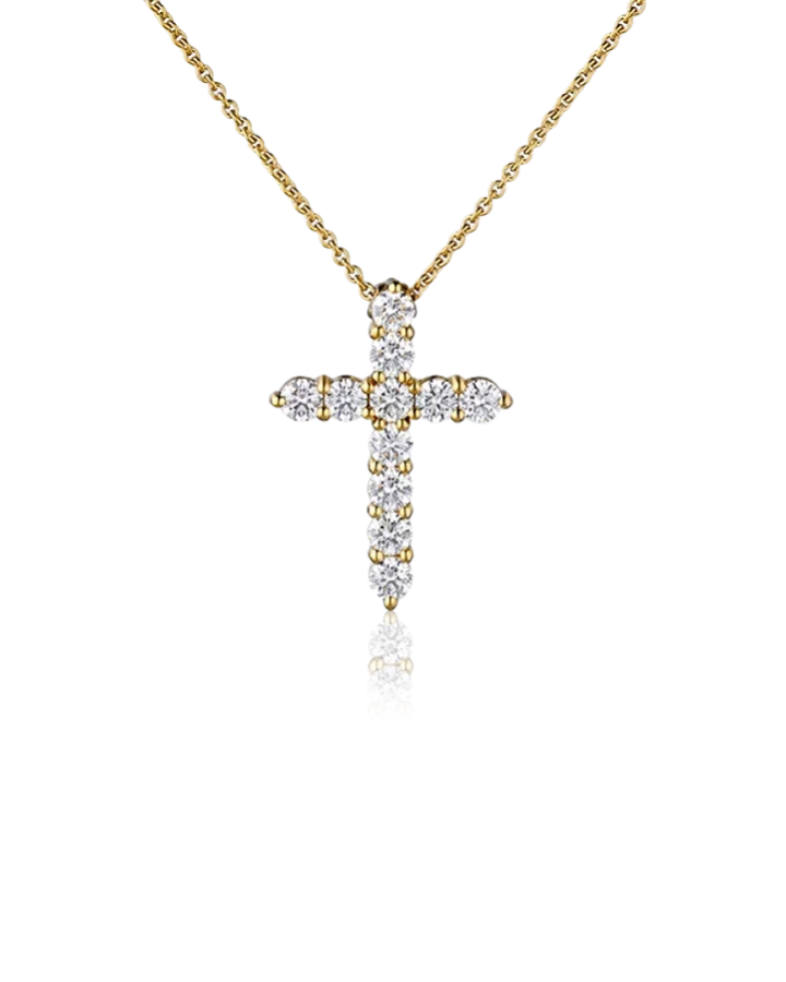 (Русский) Подвеска Graff Cross Pendant Small Model
