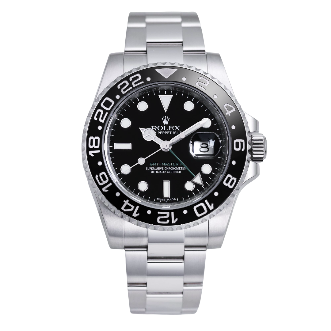 (Русский) Rolex GMT Master II 40mm Steel